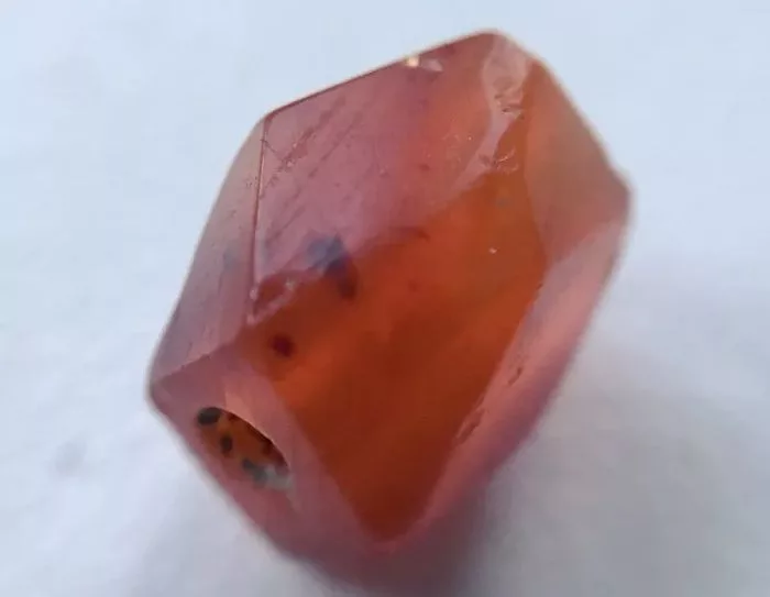 Carnelian Bead Found In Repton Charnel Trench 